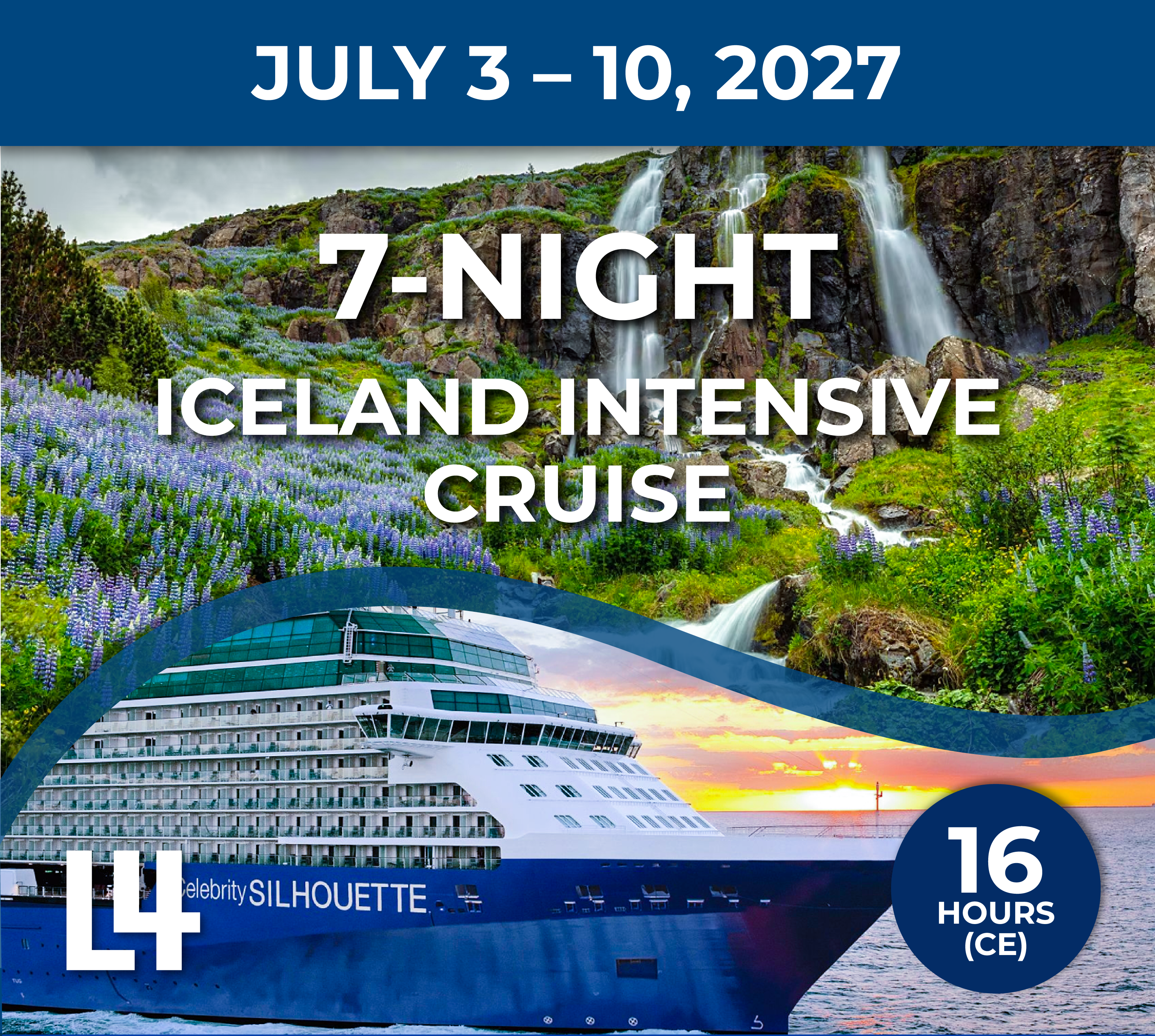 2027 Iceland Intensive Cruise: Destination CE